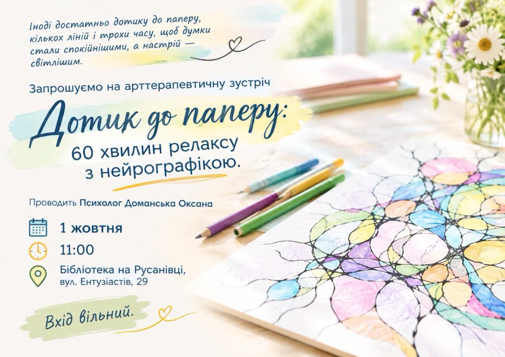 Арттерапія та нейрографіка